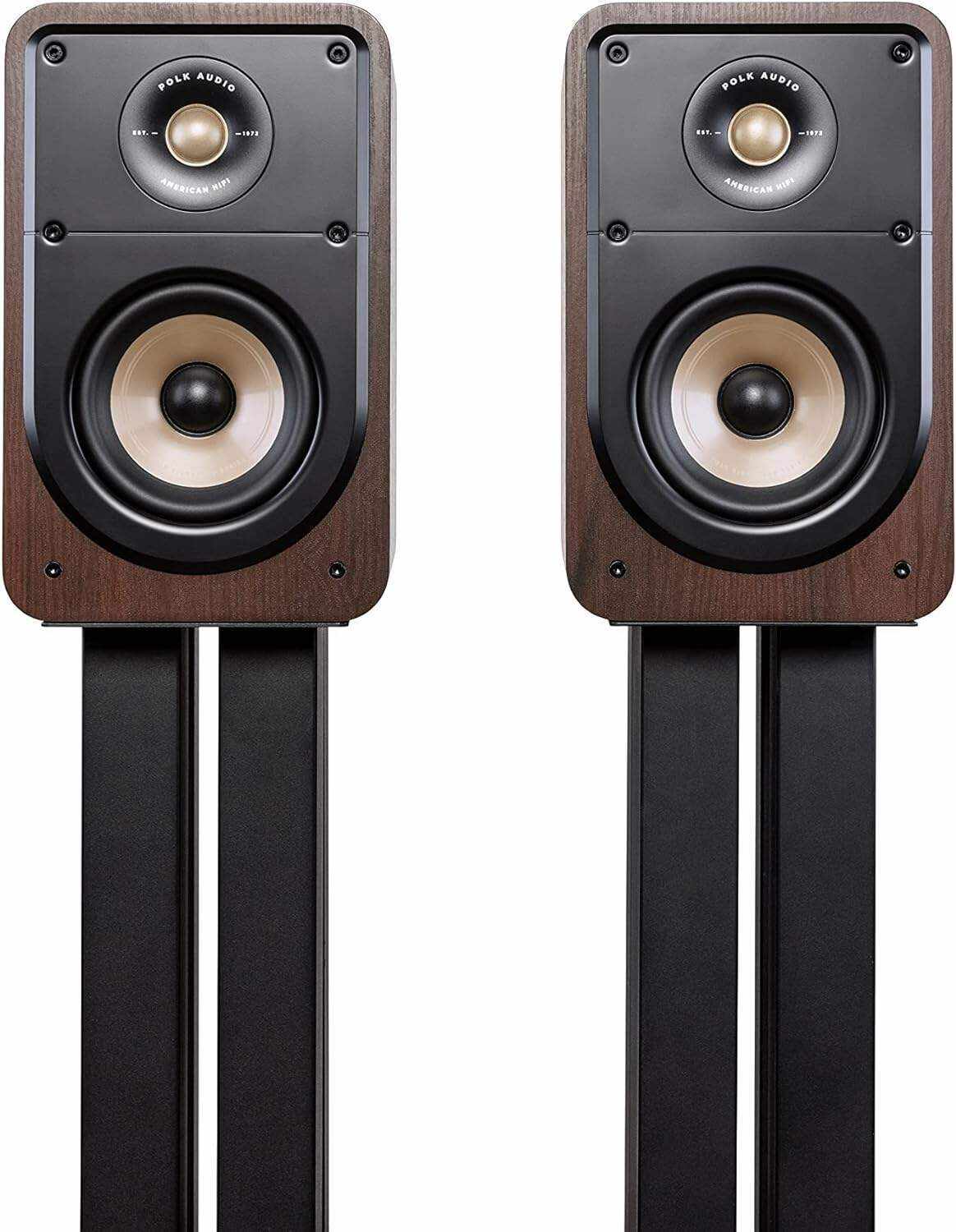 Polk Audio Signature Elite ES20 Bookshelf Speaker - Hi-Res Audio Certified,Dolby Atmos & DTS:X Compatible, 1