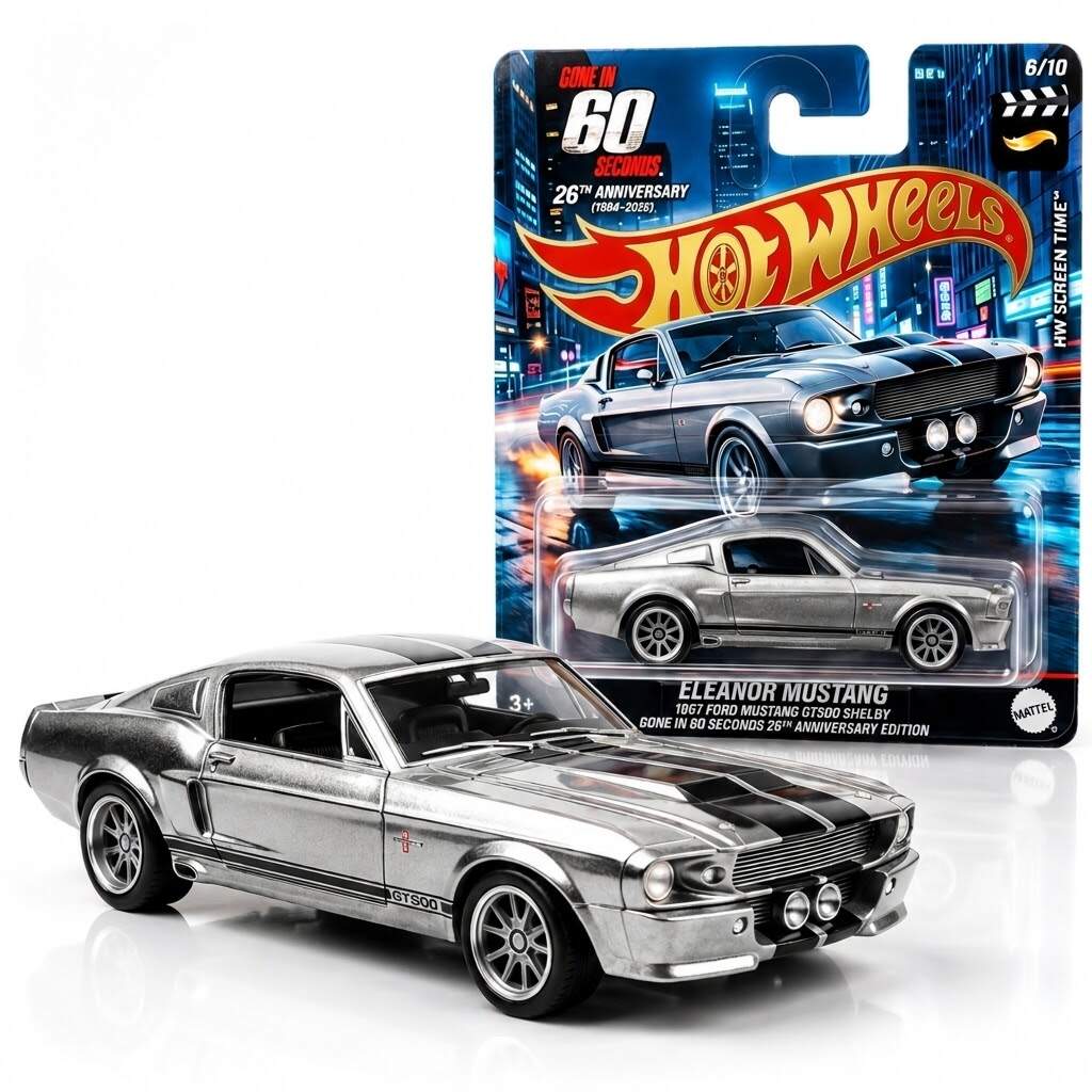 Hot Wheels Gone in 60 Seconds 26th Anniversary Edition Eleanor Mustang