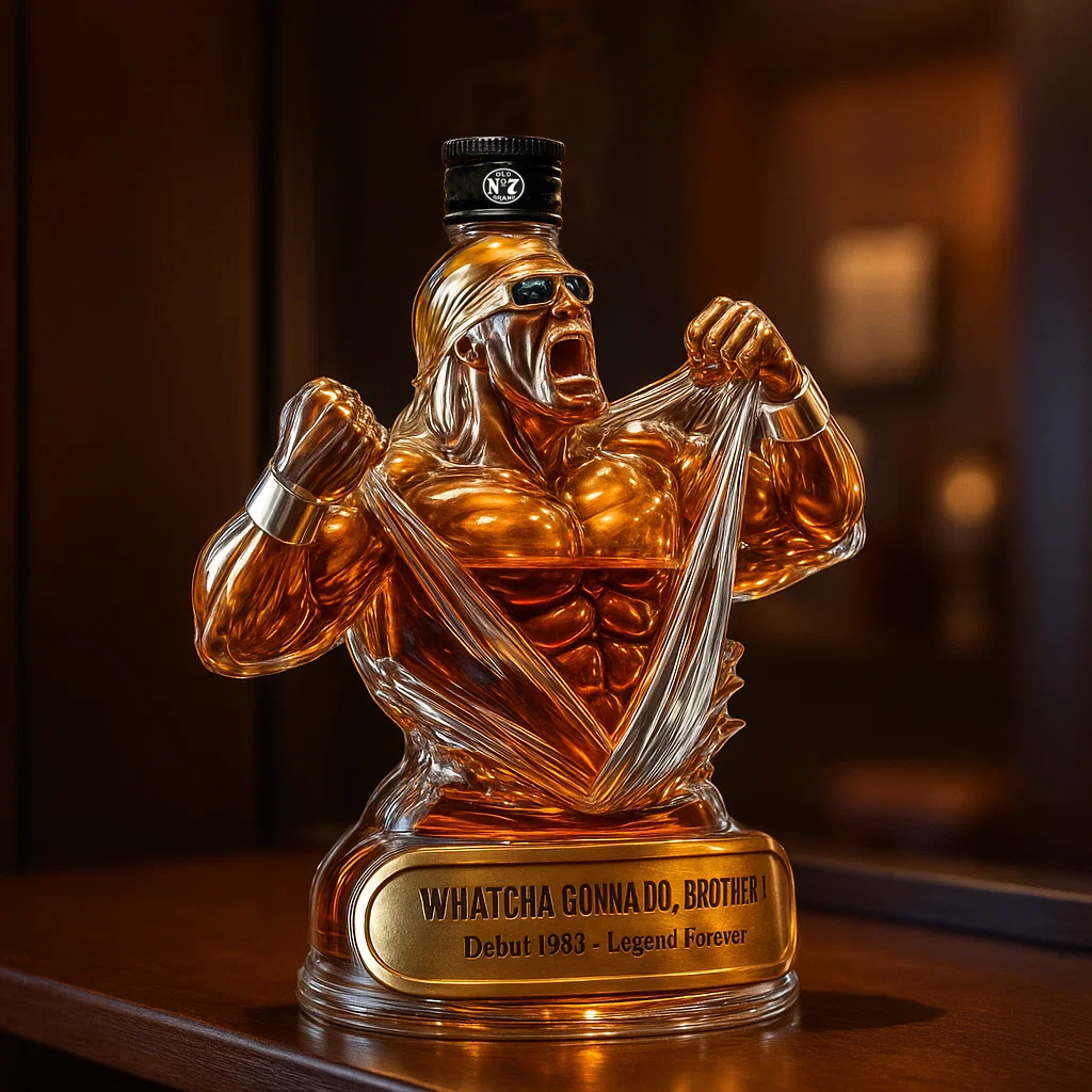 Hulk Hogan Commemorative Whisky Bottle