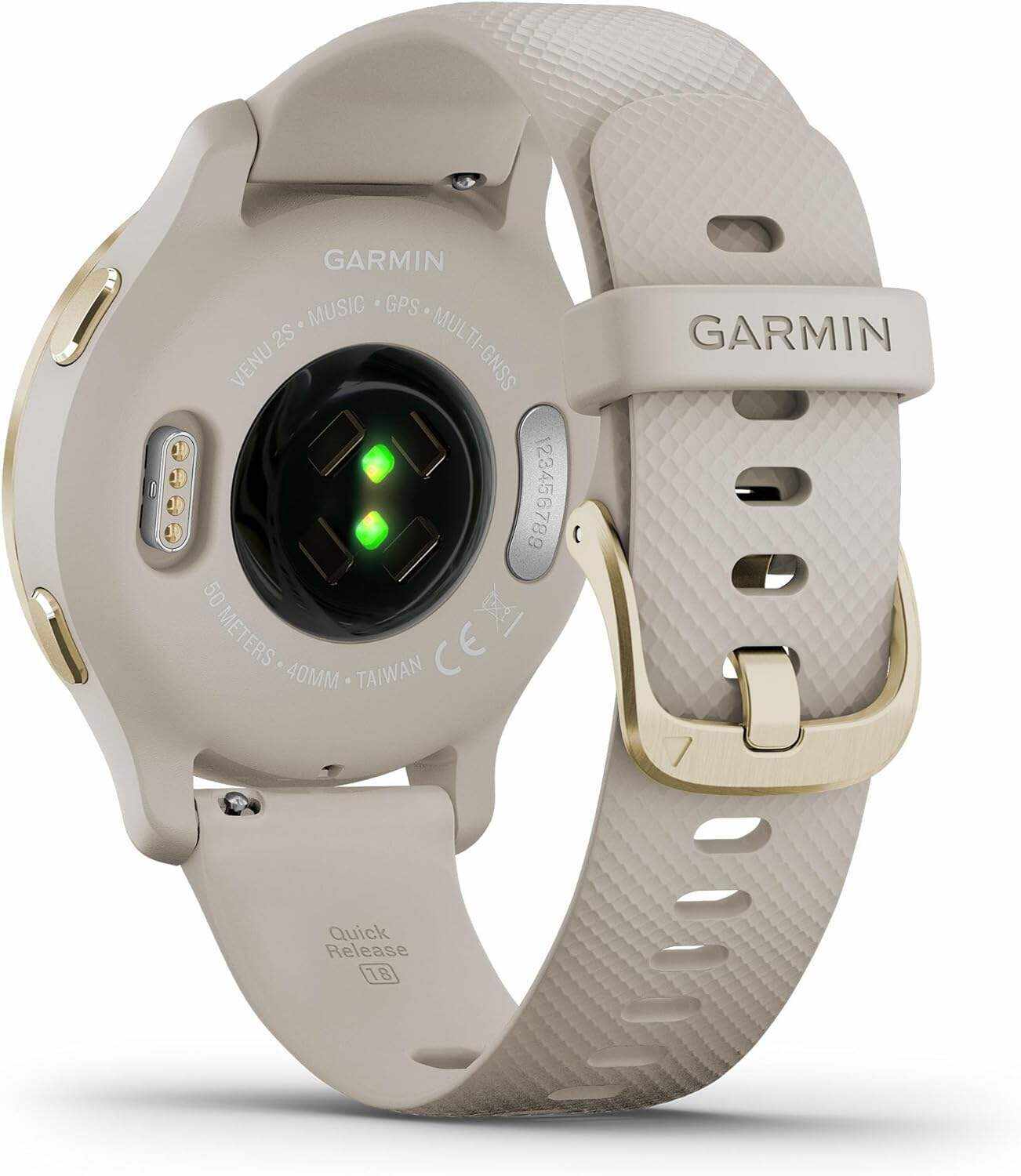 Garmin Venu 2, GPS Smartwatch with Advanced Health Monitoring and Fitness Features, Slate Bezel with Black Case and Silicone Band , 27.9 mm