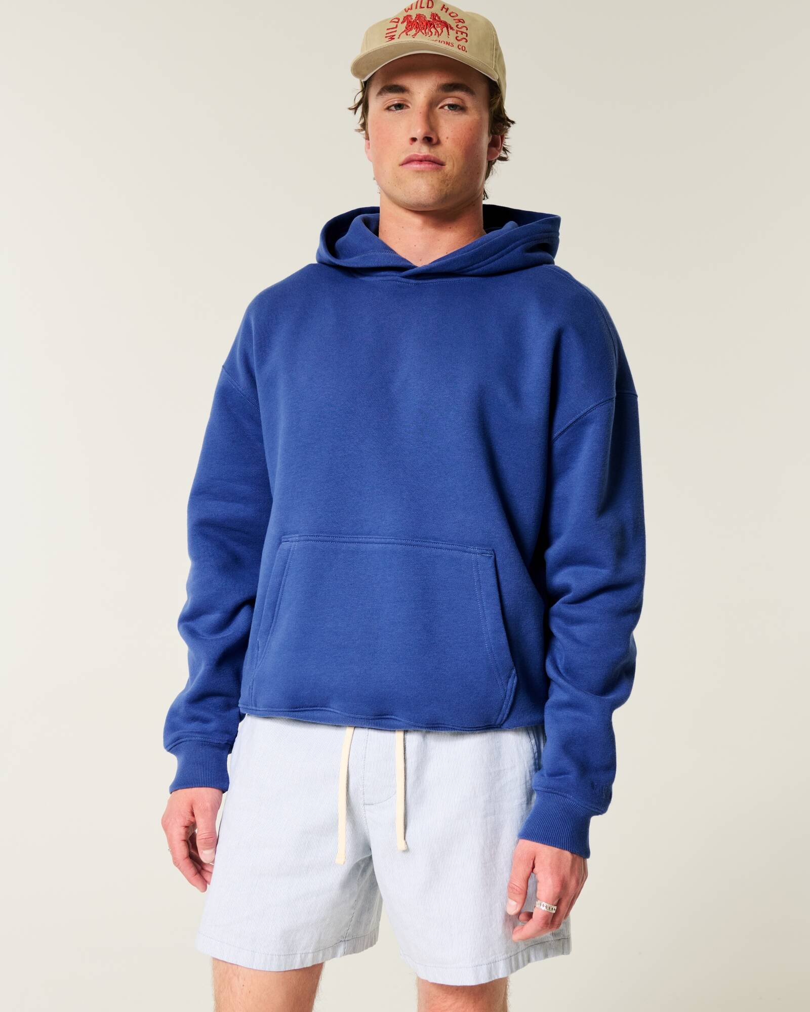 Boxy Camo Hoodie