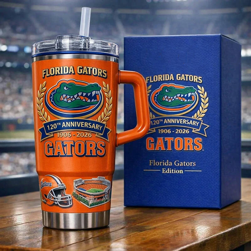 Gators 120th Anniversary Tumbler