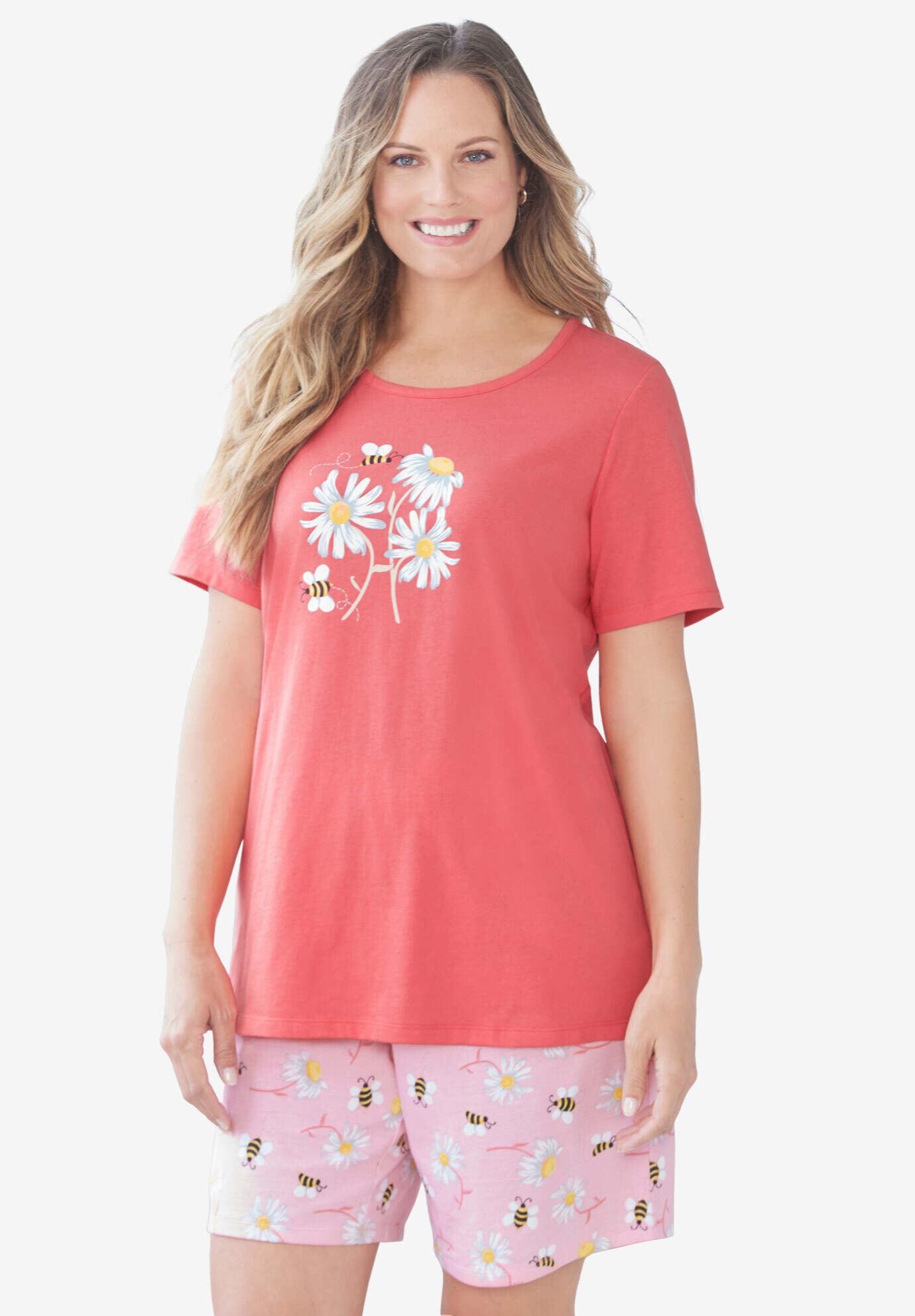 Knit PJ Short Set