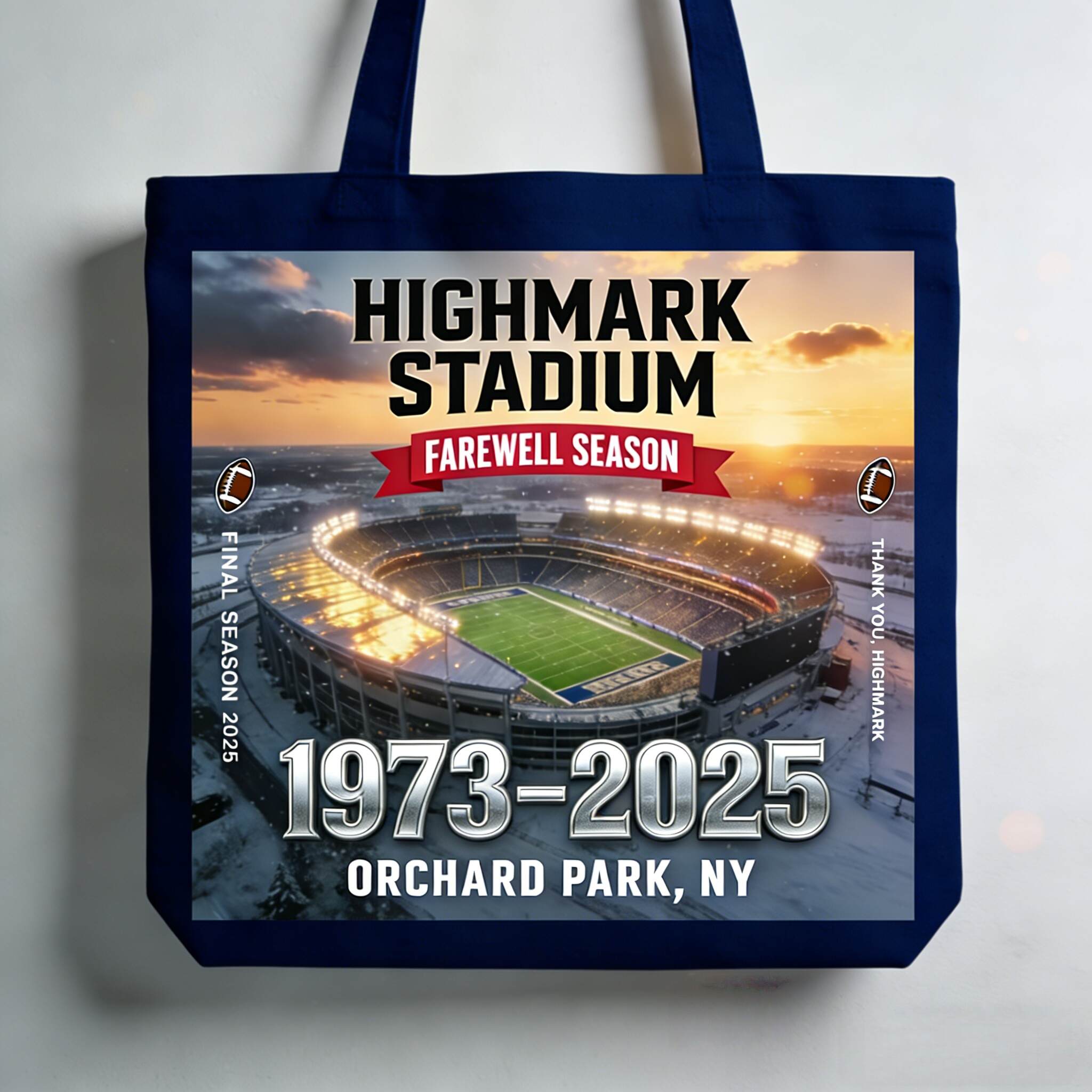 Highmark Stadium Final Season Memorial Tote
