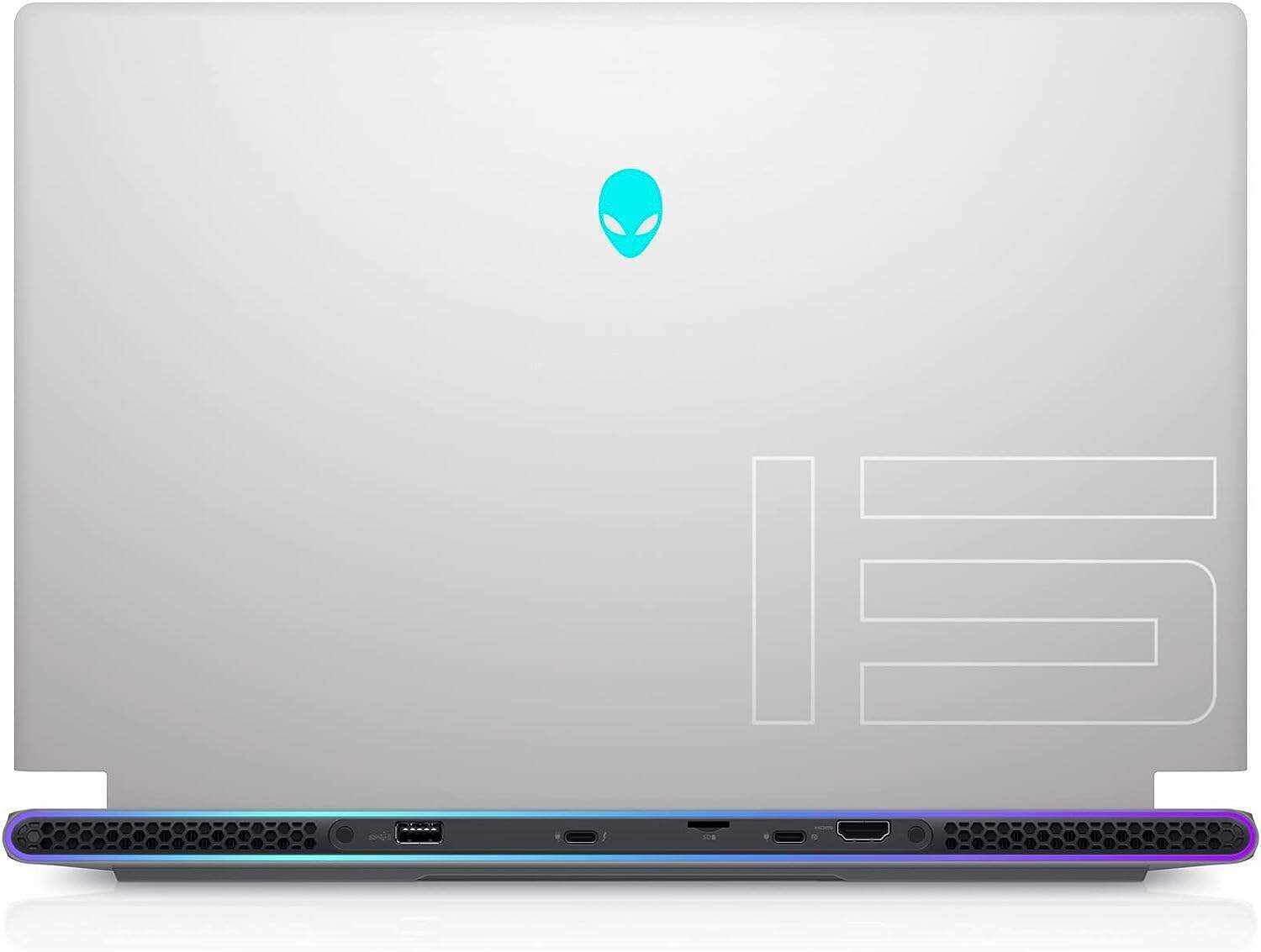 Alienware X15 R2 Gaming Laptop - 15.6-inch FHD 360Hz 1ms Display, Intel Core i7-12700H, 16GB RAM, 512GB SSD, NVIDIA GeForce RTX 3070Ti 8GB GDDR6, USB-C, WiFi 6, Bluetooth, Windows 11 Home - White