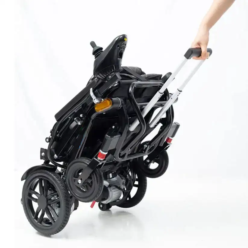 Just 29 Lbs! Foldable Carbon Fiber Wheelchair for Travel & Everyday Freedom