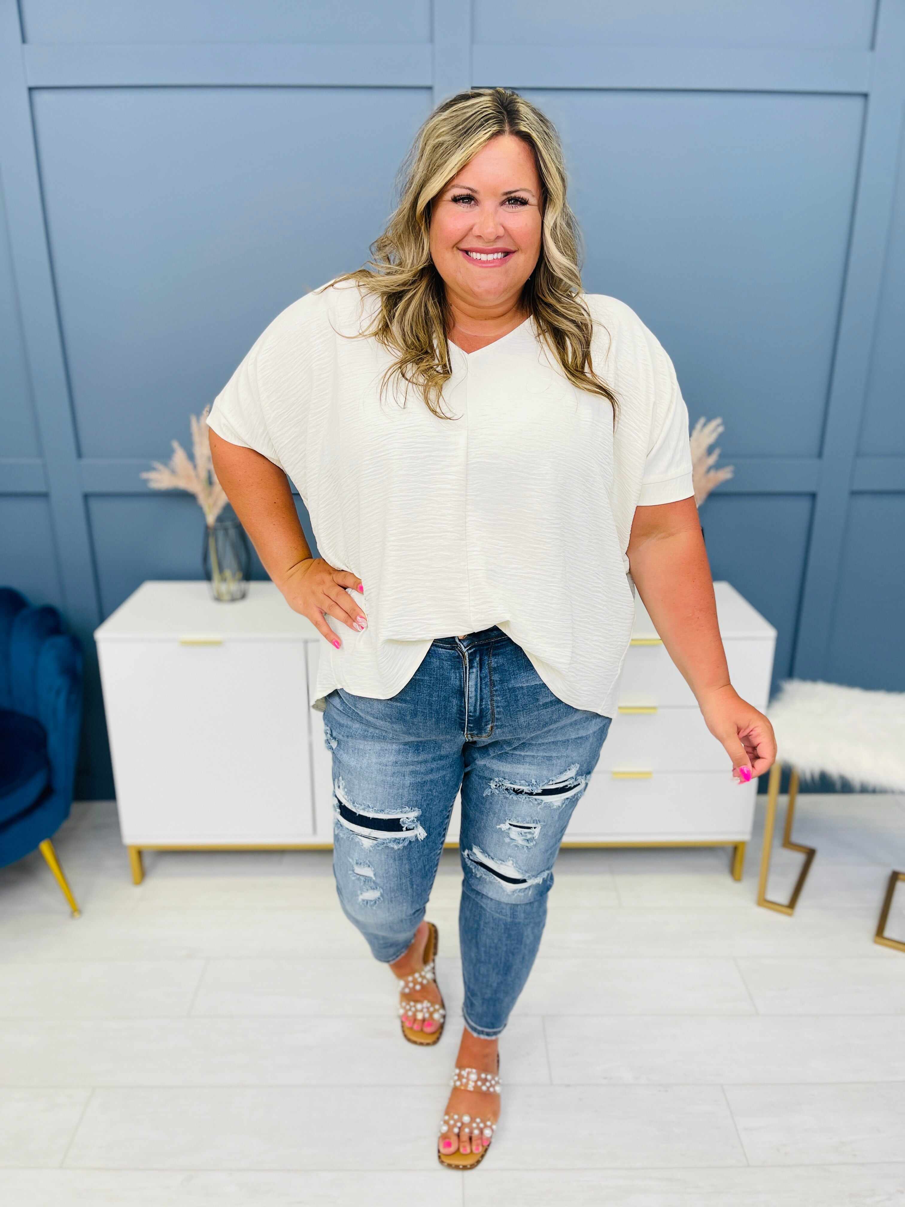 REG/CURVY Best In The Patch Midrise Relaxed Fit Jeans