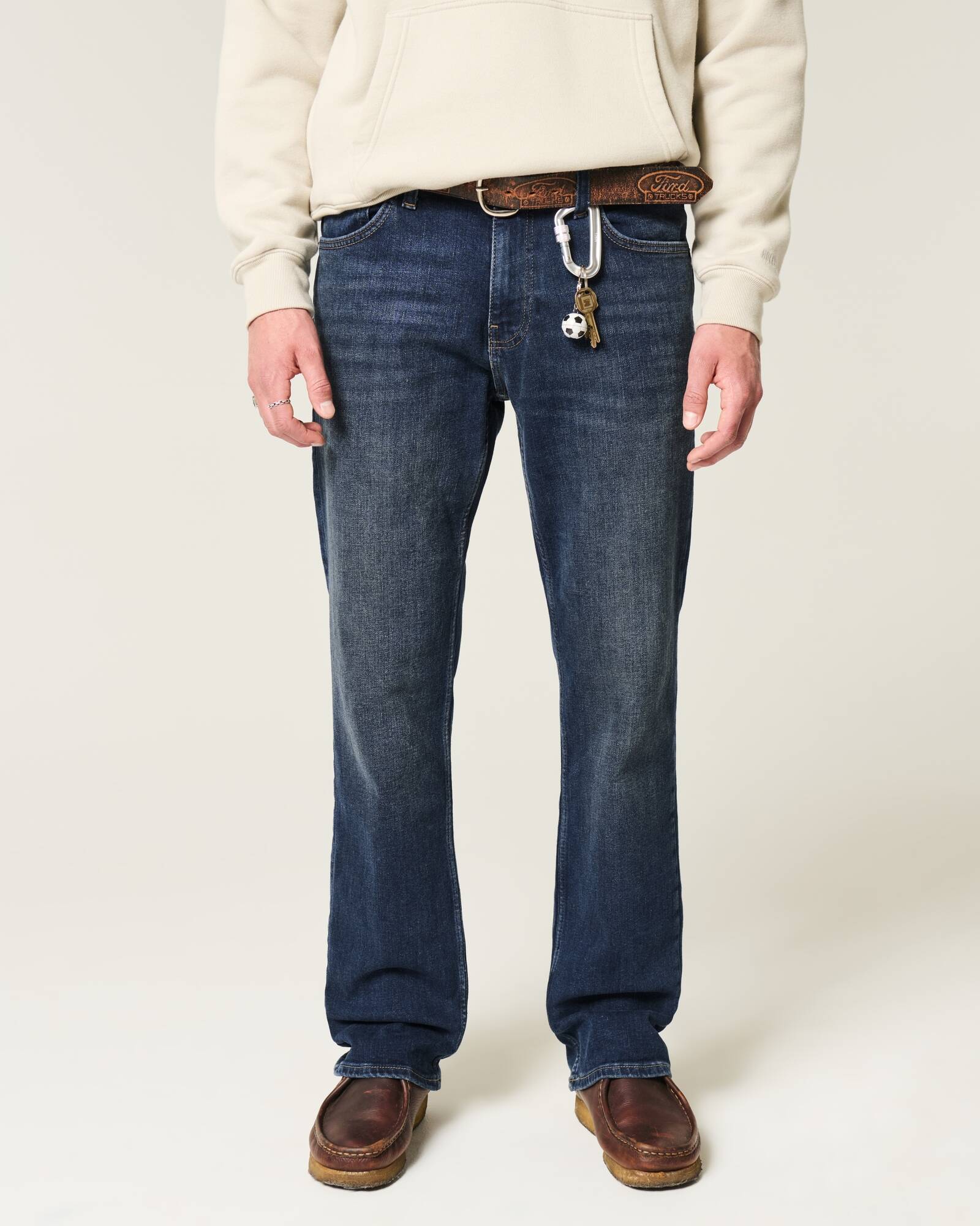 Light Wash Bootcut Jeans