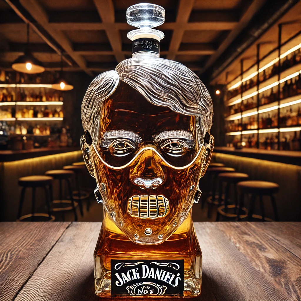 Hannibal Whiskey Bottle