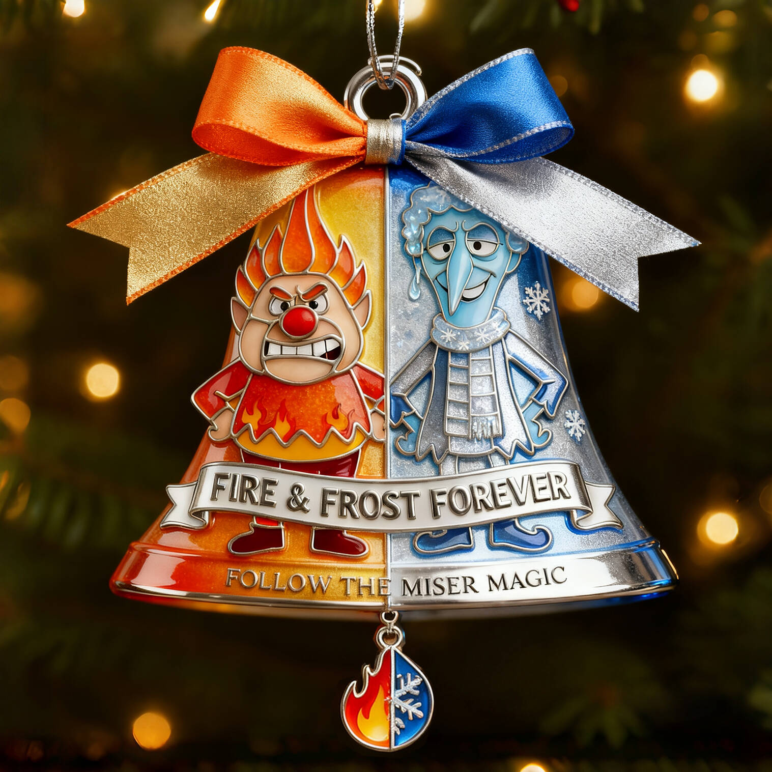 Miser Brothers Holiday Christmas Bell