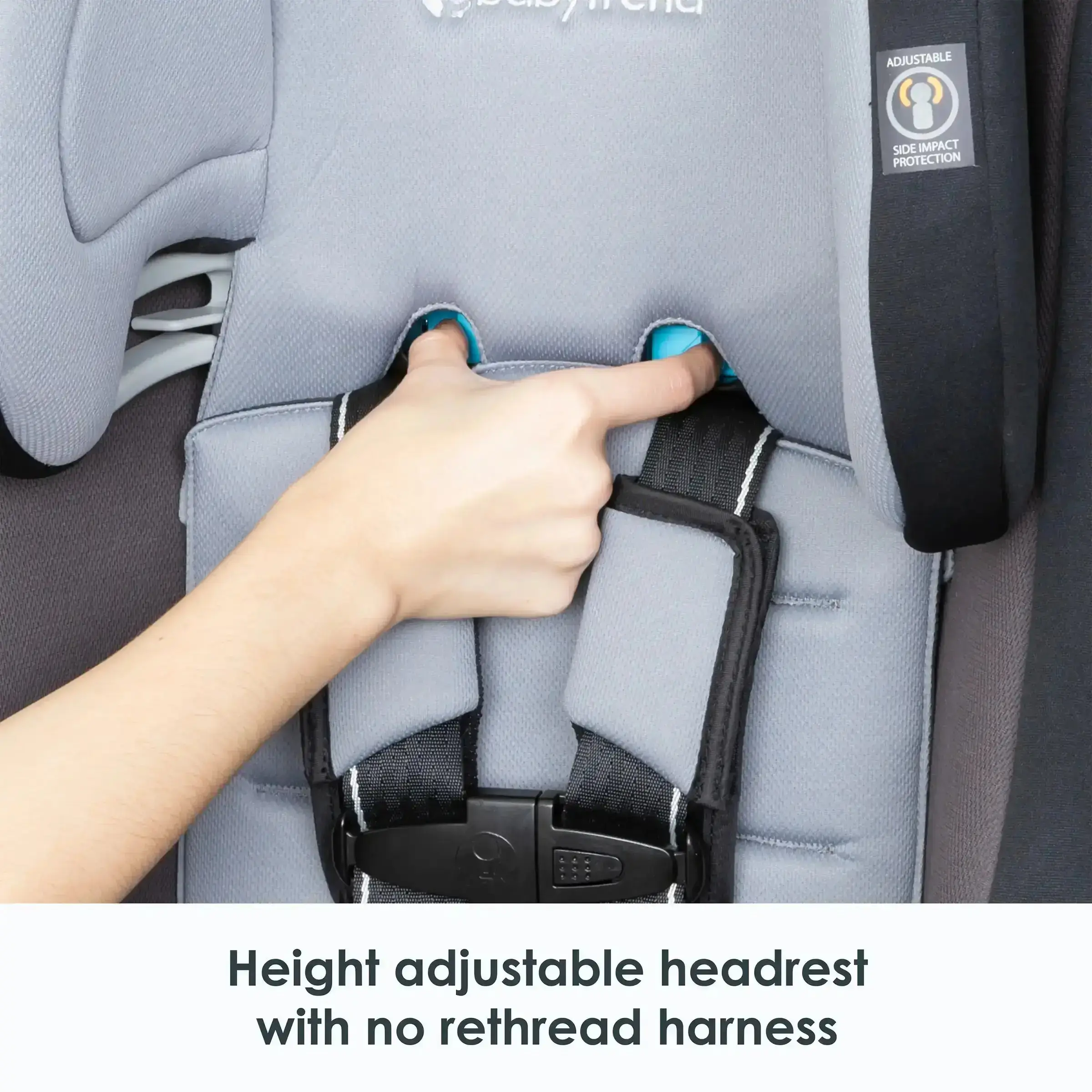 Baby Trend® Cover Me™ 4-in-1 Premium Adjustable Convertible Infant Car Seat w/ Integrated Canopy & Side Impact Protection