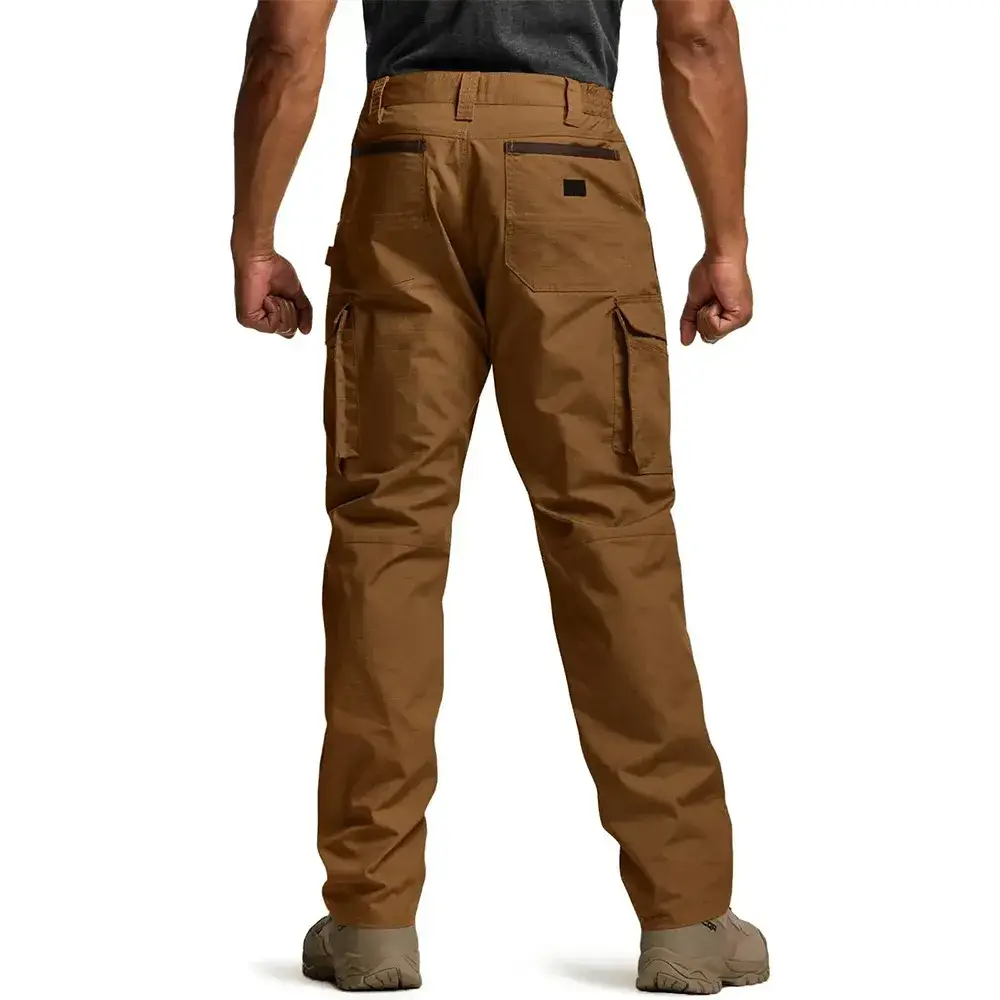 Men's Ripstop Work Pants ,Water Resistant  Outdoor Tactical Pants