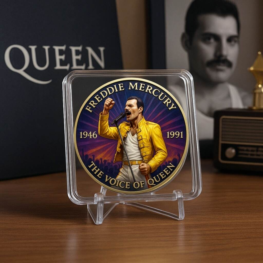 Freddie Mercury Final Tour Memorial Coin