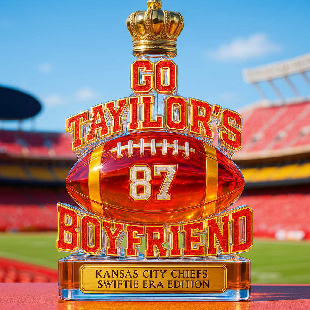 TS × Kansas City Chiefs Whisky Bottle