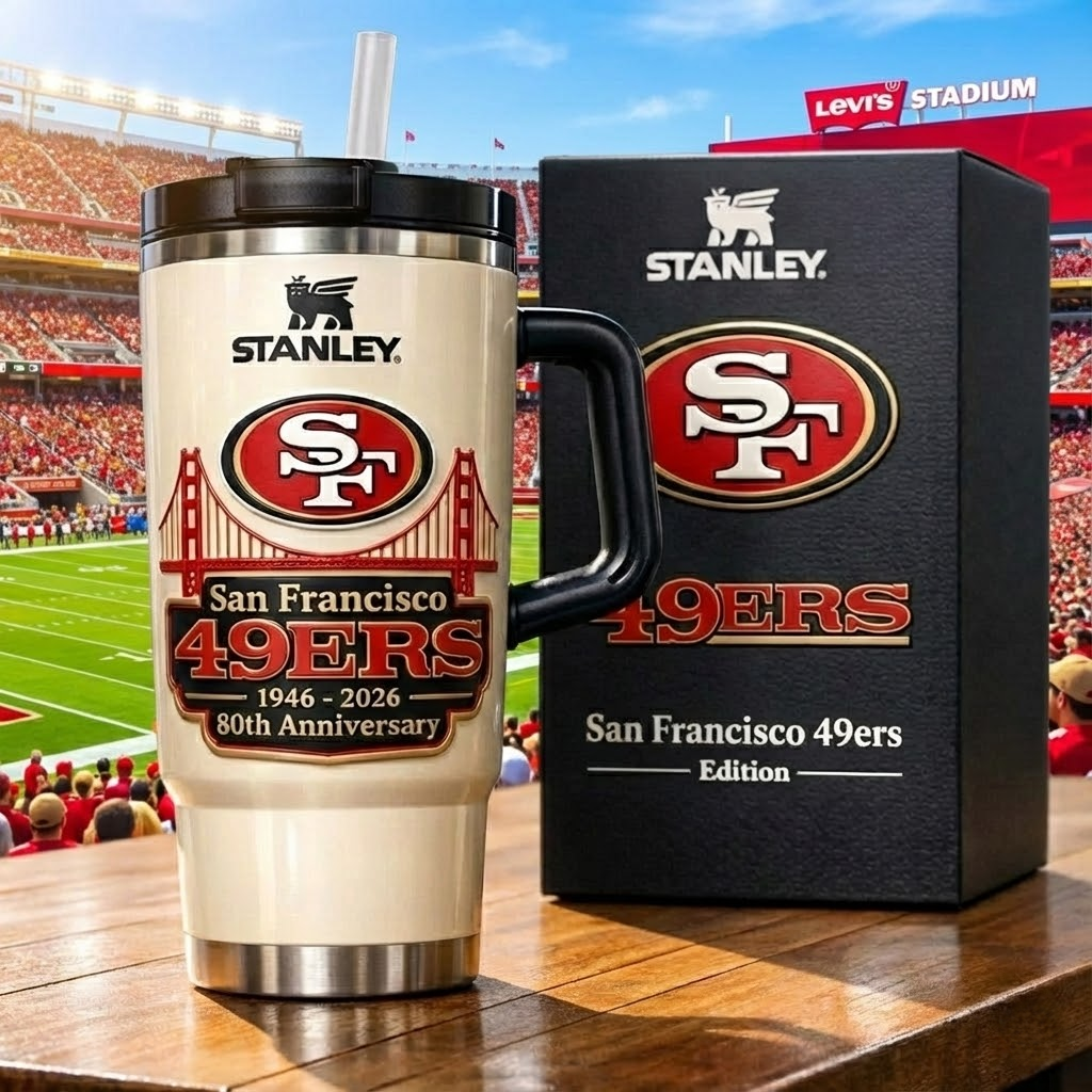 San Francisco 49ers Commemorative Stanley Tumbler