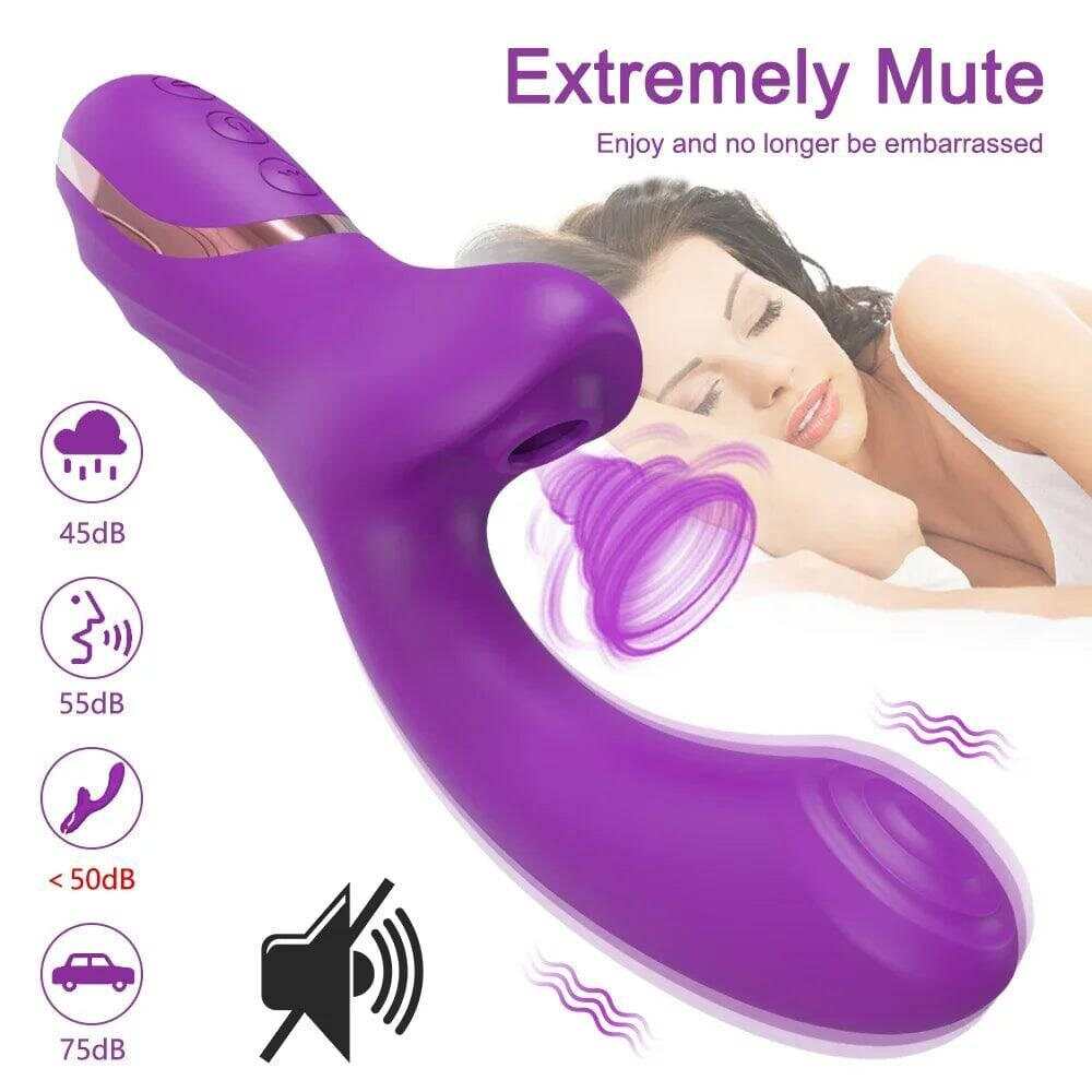 20-Mode Clitoral Suction Vibrator – Vacuum Stimulator & Dildo for Women