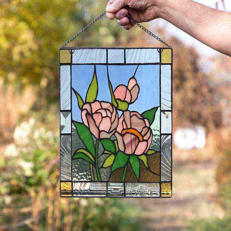 🎉Mother's Day Pre-sale - 49% OFF-Cardinal Stained Glass Window Panel