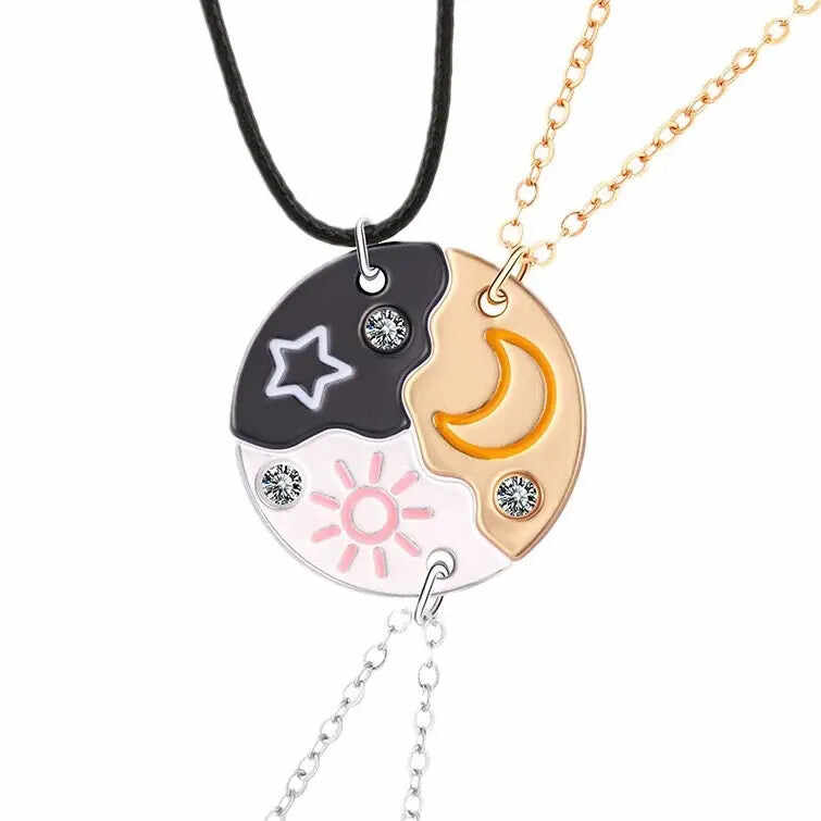 Matching BFF Necklaces for You and Your Two Besties