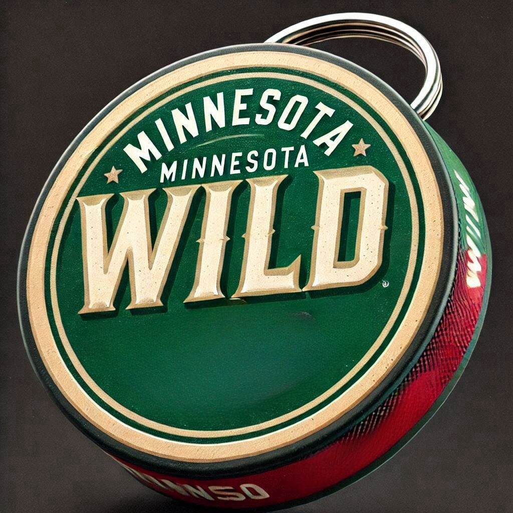 Hockey Keychain