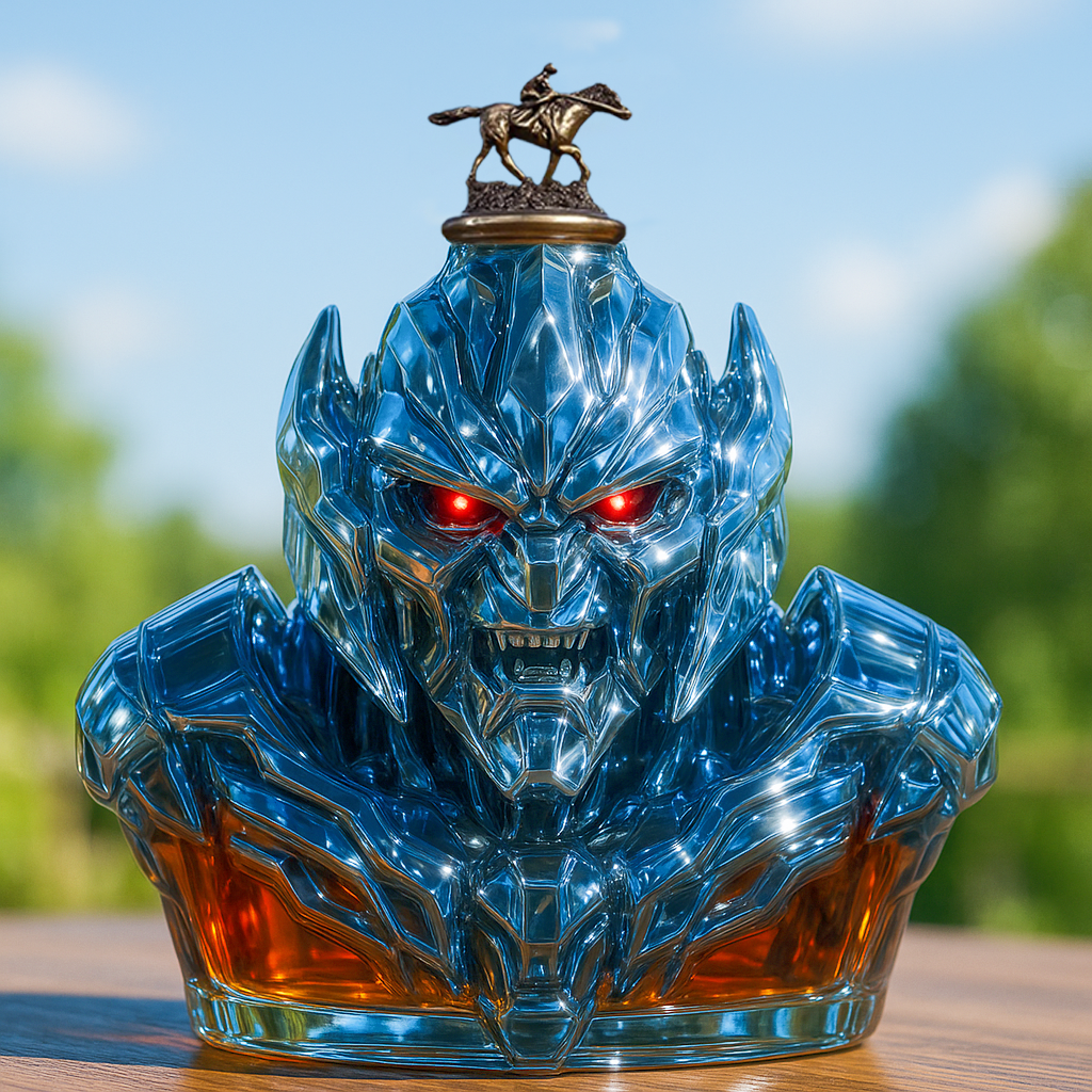 Megatron 41st Anniversary Limited Edition Whiskey Bottle