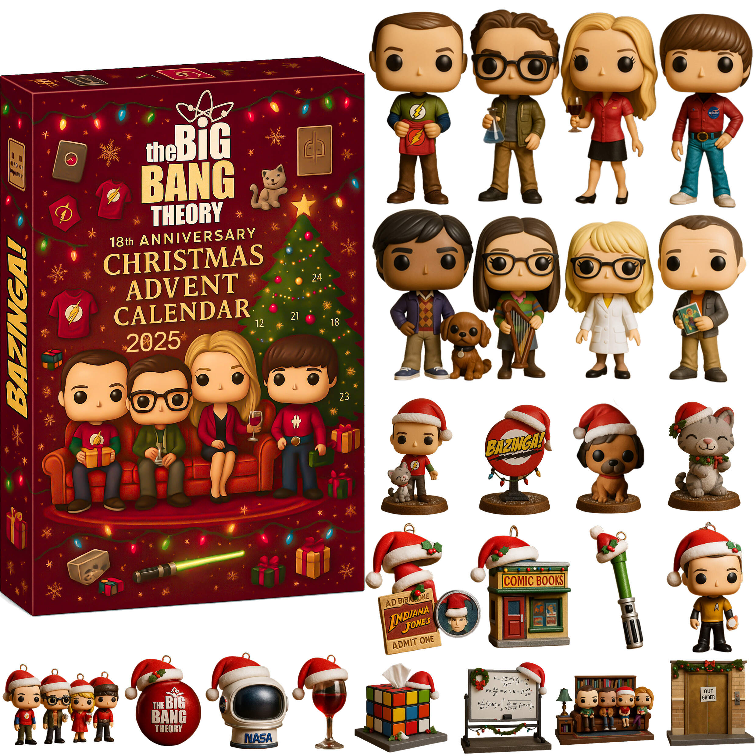The Big Bang Theory 18th Anniversary Advent Calendar