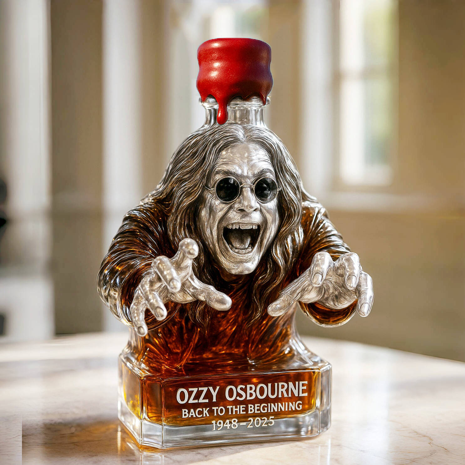 Ozzy Osbourne ·1948–2025 Whiskey Bottle
