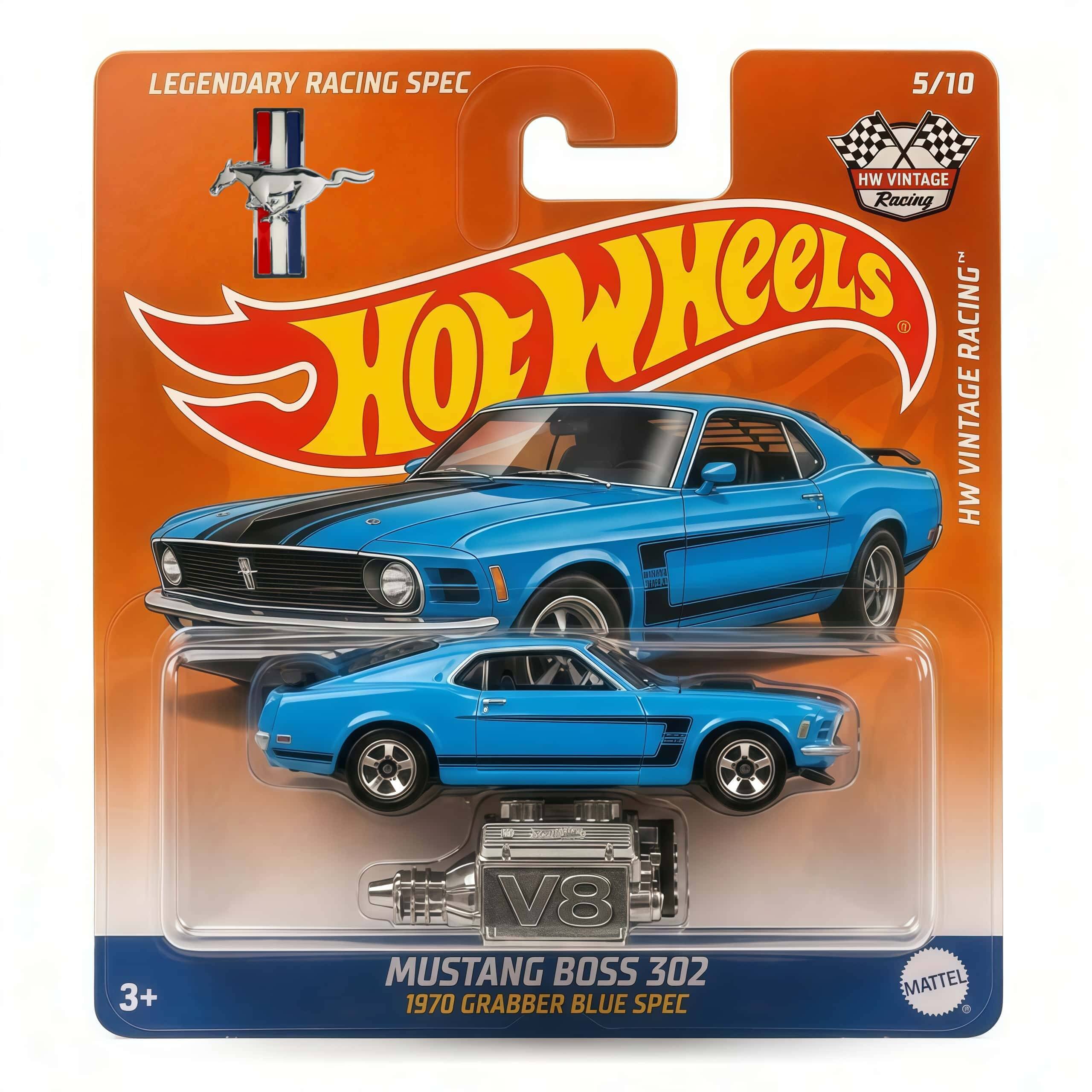 Hot Wheels Legendary Racing Spec Mustang Bundle