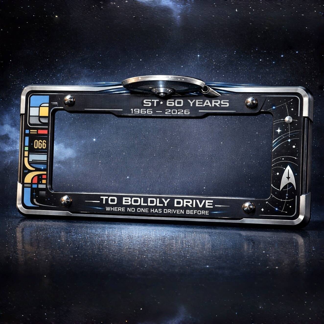 ST 60th Anniversary License Plate