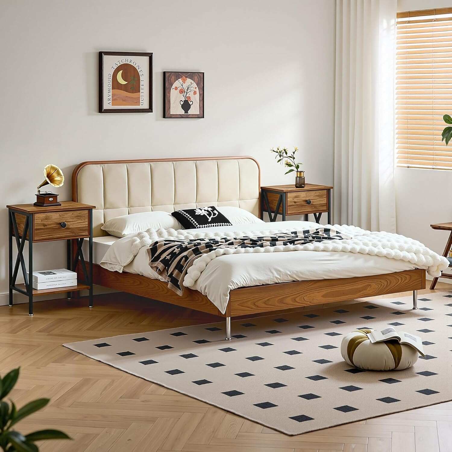 VECELO Nightstand Set of 2