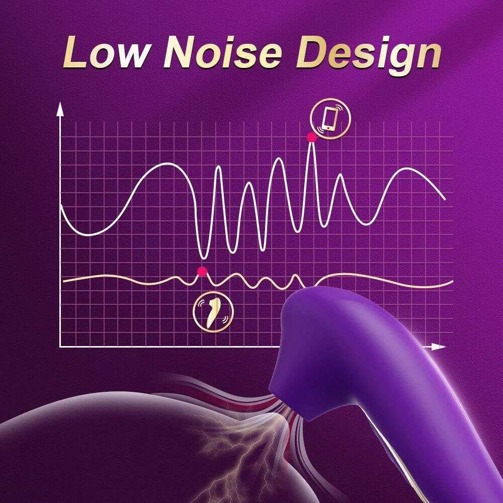PASSION PULSE Clitoris Sucking Vibrator Nipple & Clit Stimulator