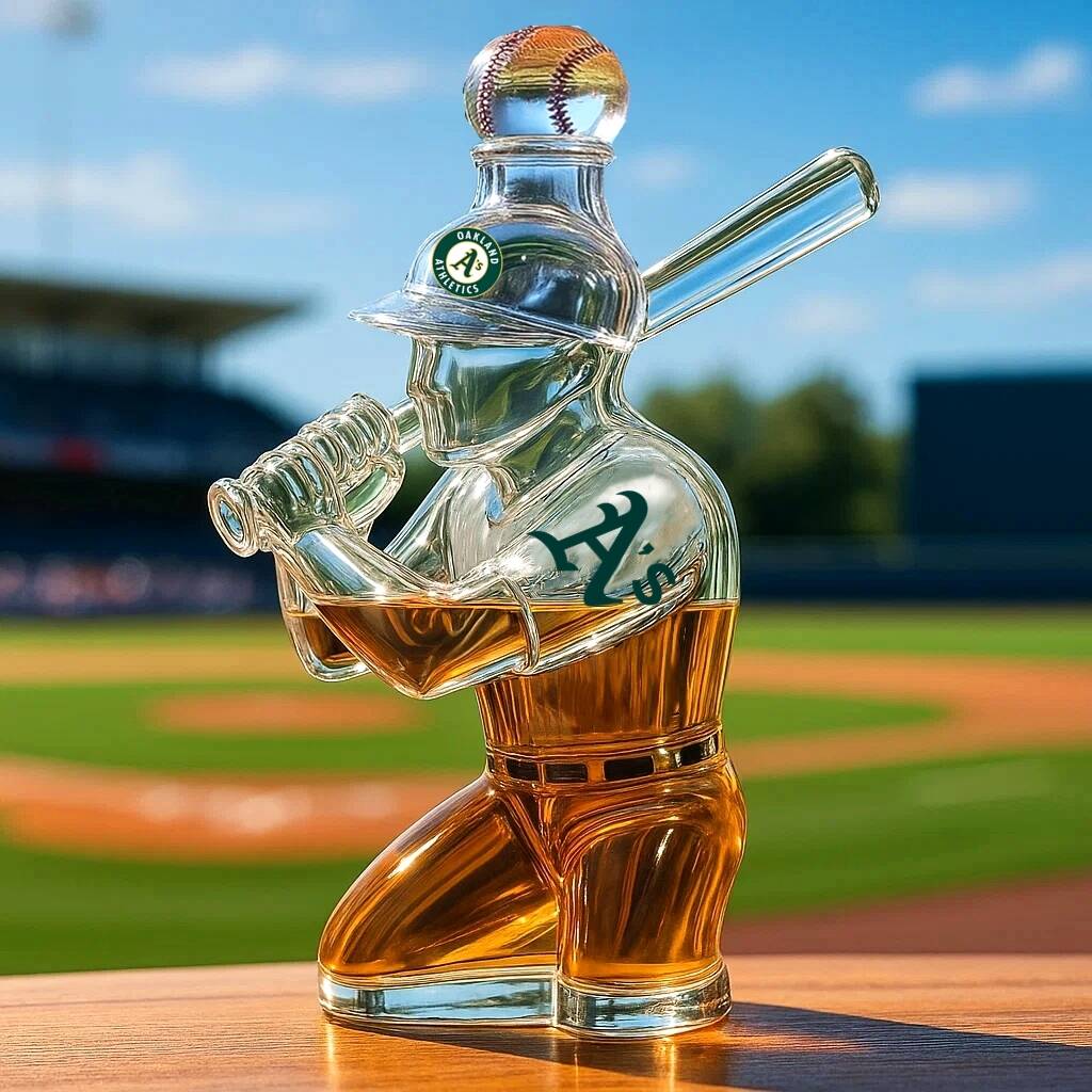 MLB Swing Whiskey Bottle