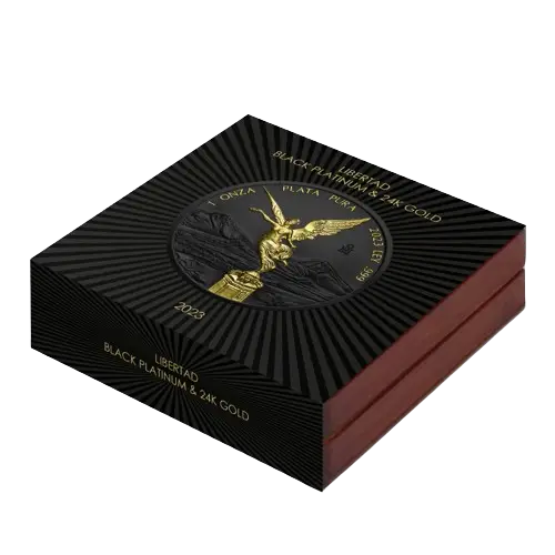 Libertad 2023 Black Platinum & 24k Gold