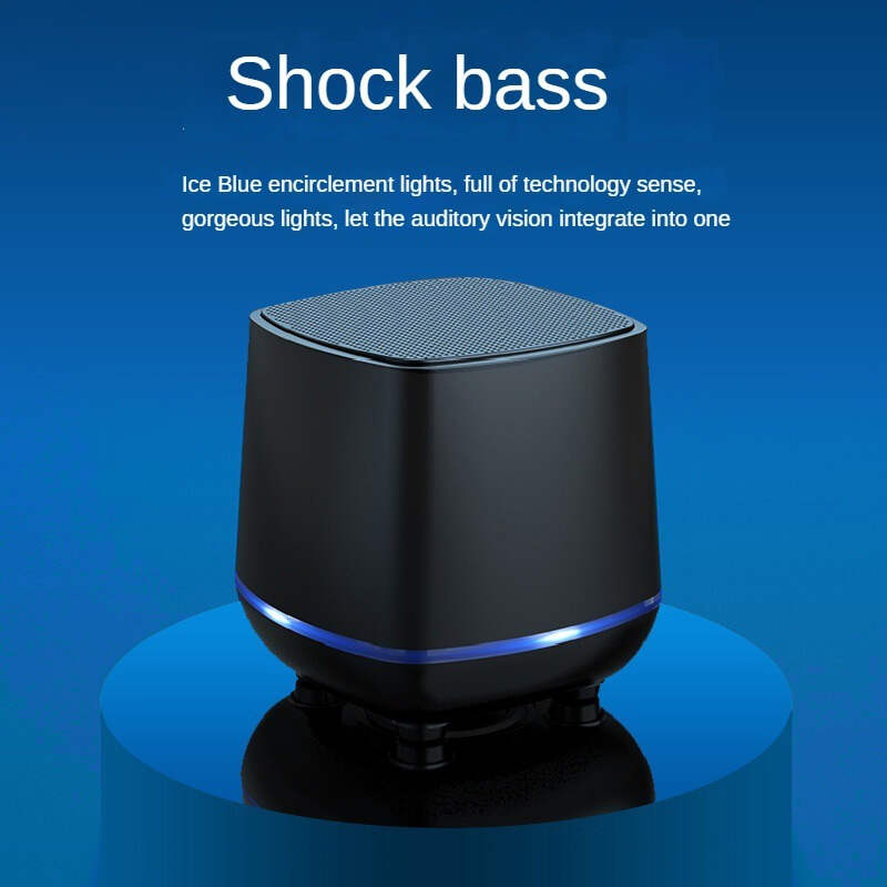 3D Surround Sound Round Speakers For PC - HiFi Stereo Portable Speakers With USB-C & 3.5mm Audio Jack, Vibrant RGB LED Lighting, Sleek Black Design - Ideal For Gaming & Home Theater Setups