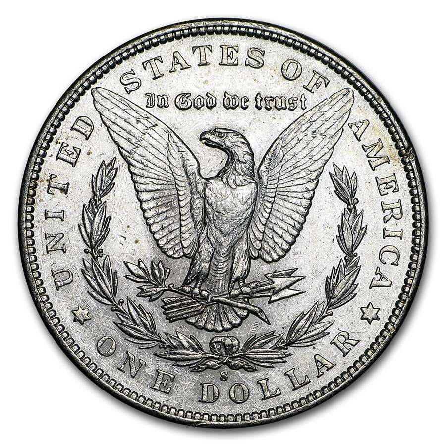 1897-S Morgan Dollar AU