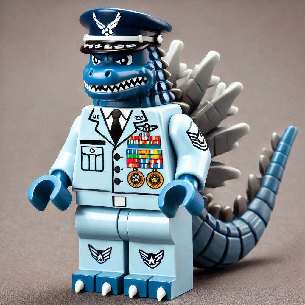 American Soldier Godzi Minifigure