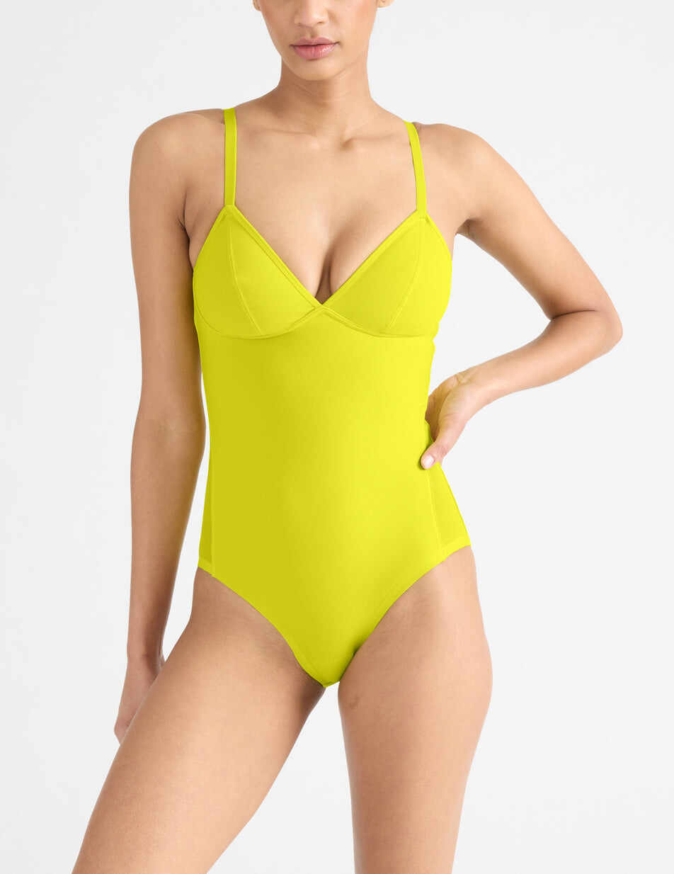 Mesh Deep V Bodysuit