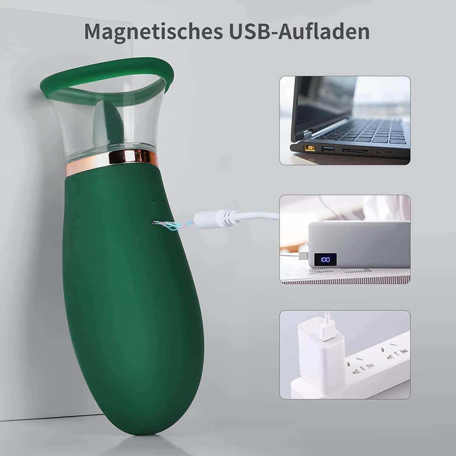 Saugen Sweet Tongue Licking Clitoral Vibrator