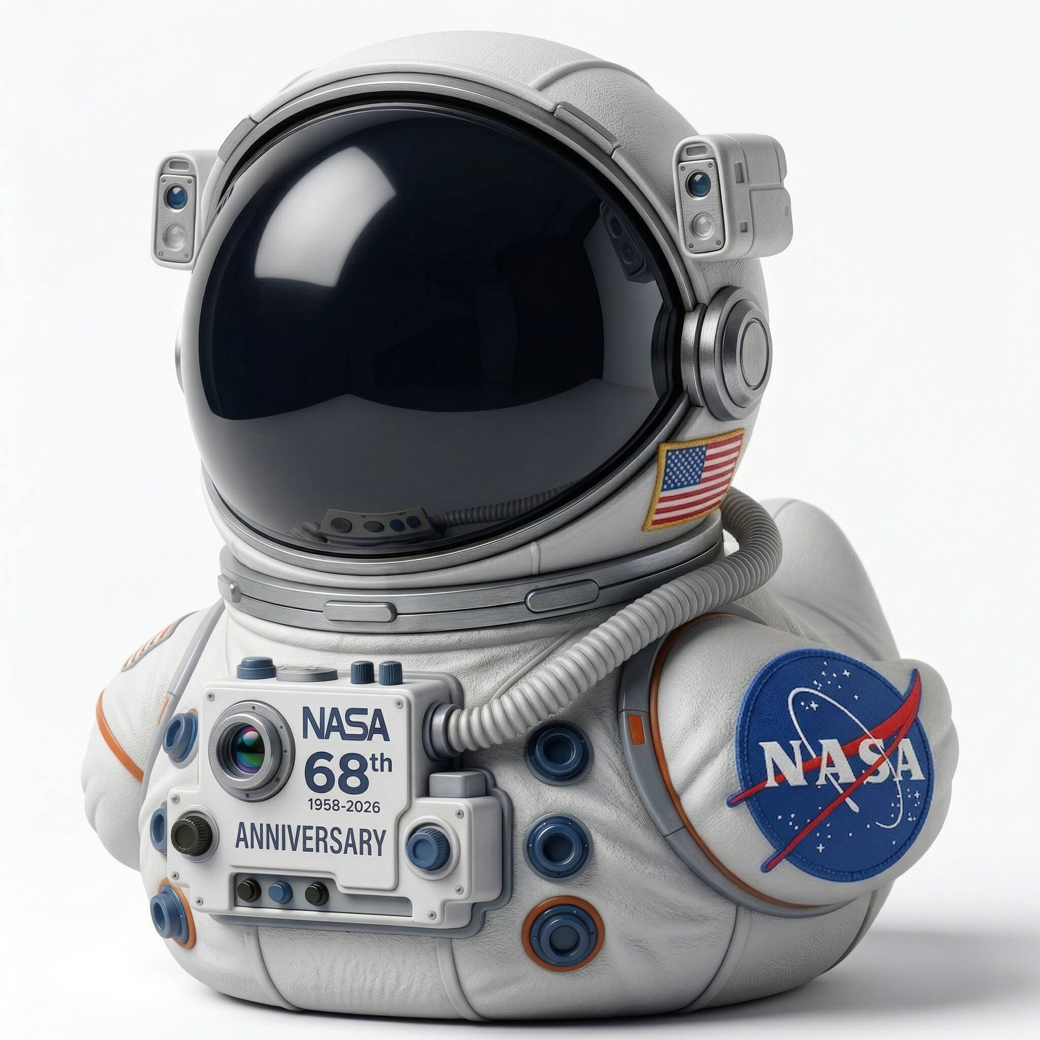 NASA 68th Anniversary Astronaut Tribute Duck