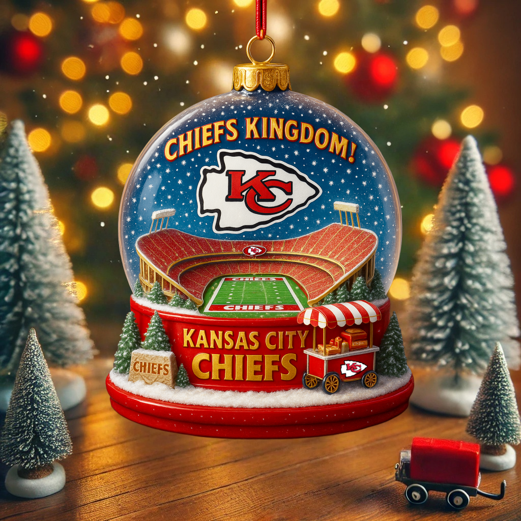 Kansas City Chiefs Christmas decorations