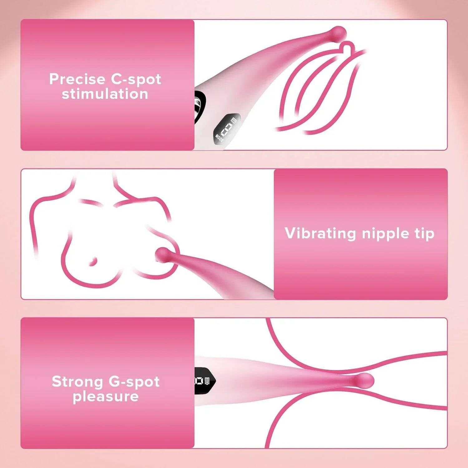 High-Frequency Clitoral & Nipple Stimulator