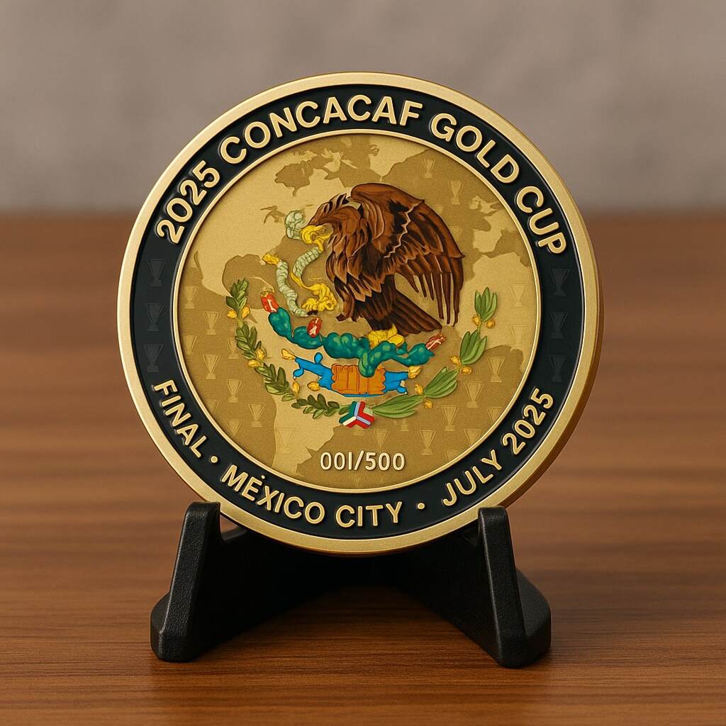 Mexico 2025 Concacaf Gold Cup Champion Coin