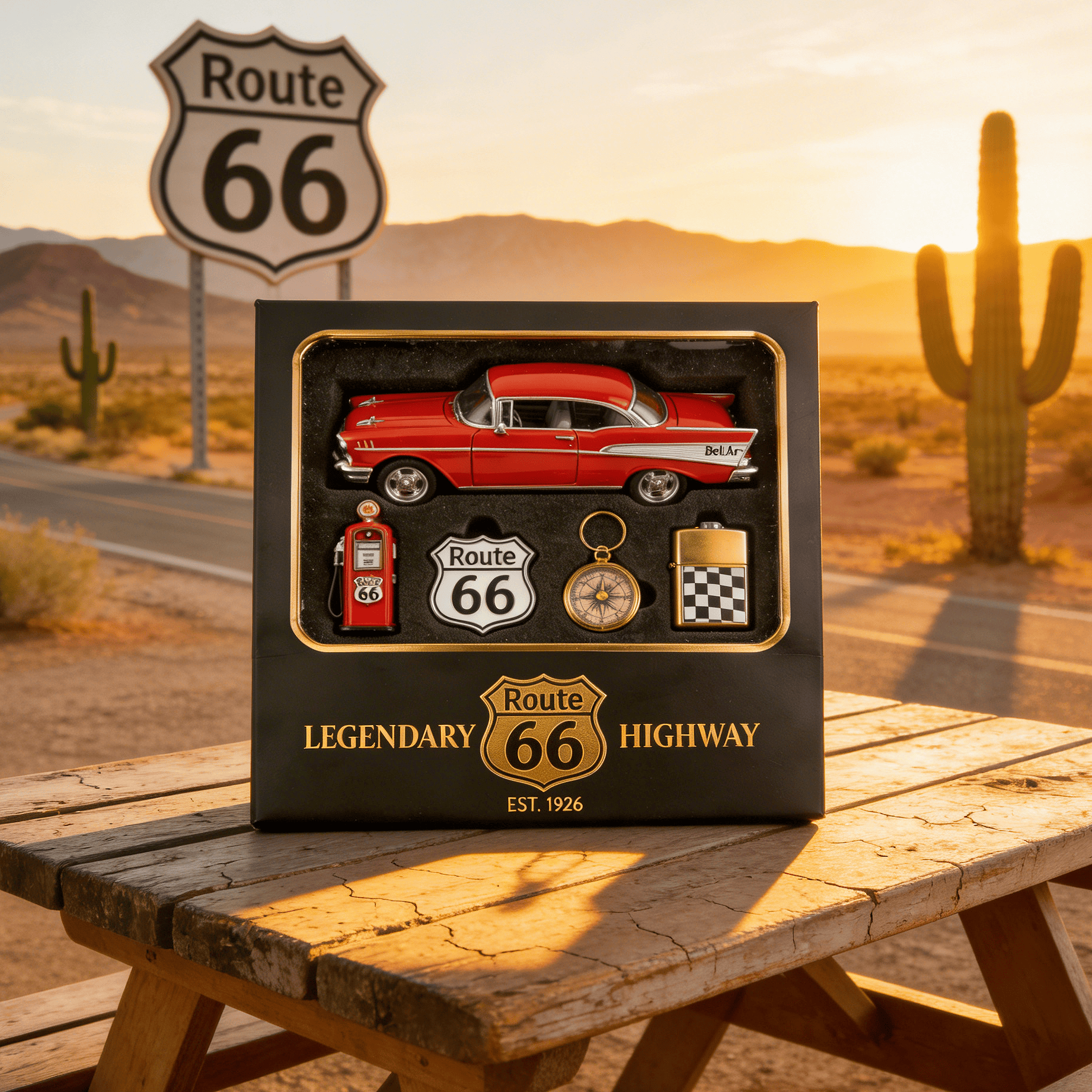 Route 66 Legendary Highway Collector's Set