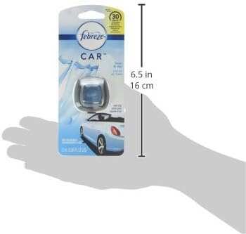 Febreze Car Air Fresheners, New Car Scent, Odor Eliminator for Strong Odors Car Vent Clips (2 Count)