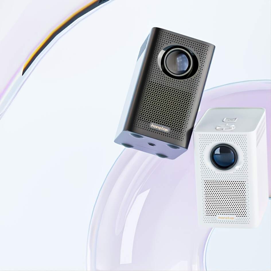 1pc Mini & Smart Portable Movie Projector With WiFi, Compatible With IOS/Android/HDMI/USB