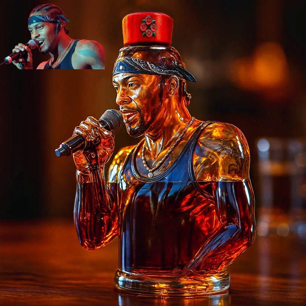 R&B Godfather Whiskey Bottle