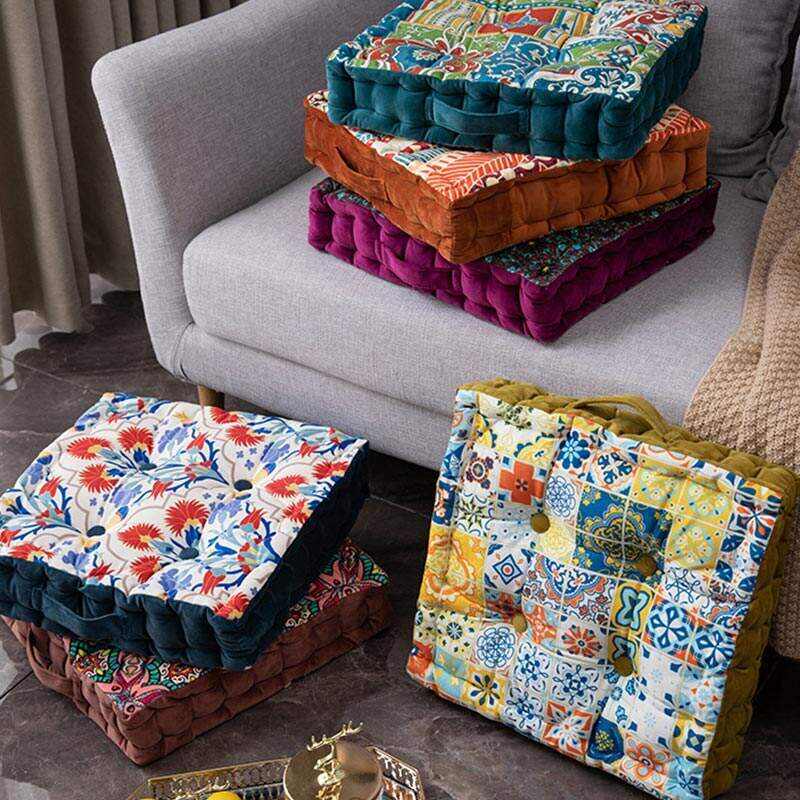 Morocco Style Chair Pad Floor Pillows
