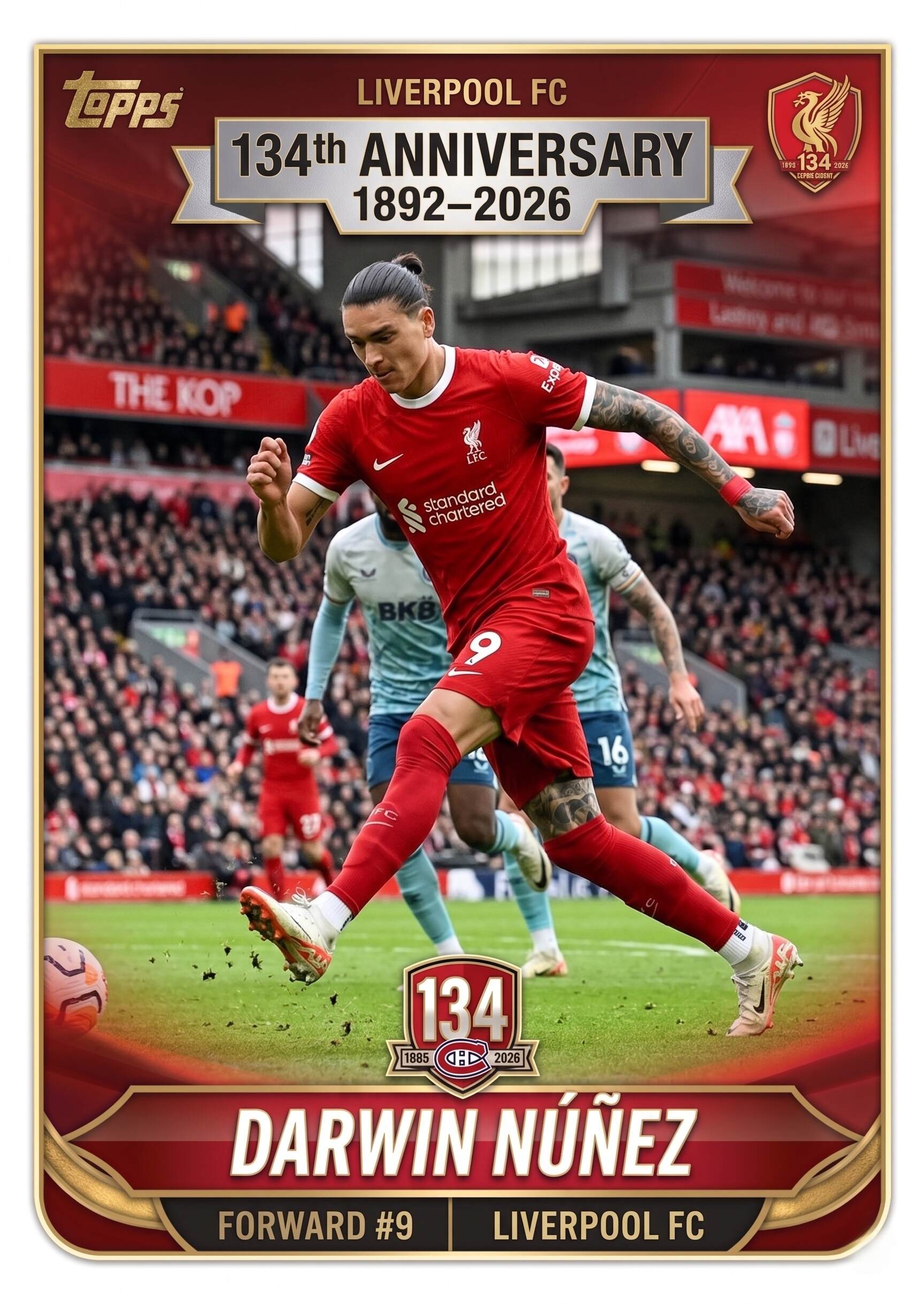 Liverpool FC 134th Anniversary Legacy Collection Hobby Box