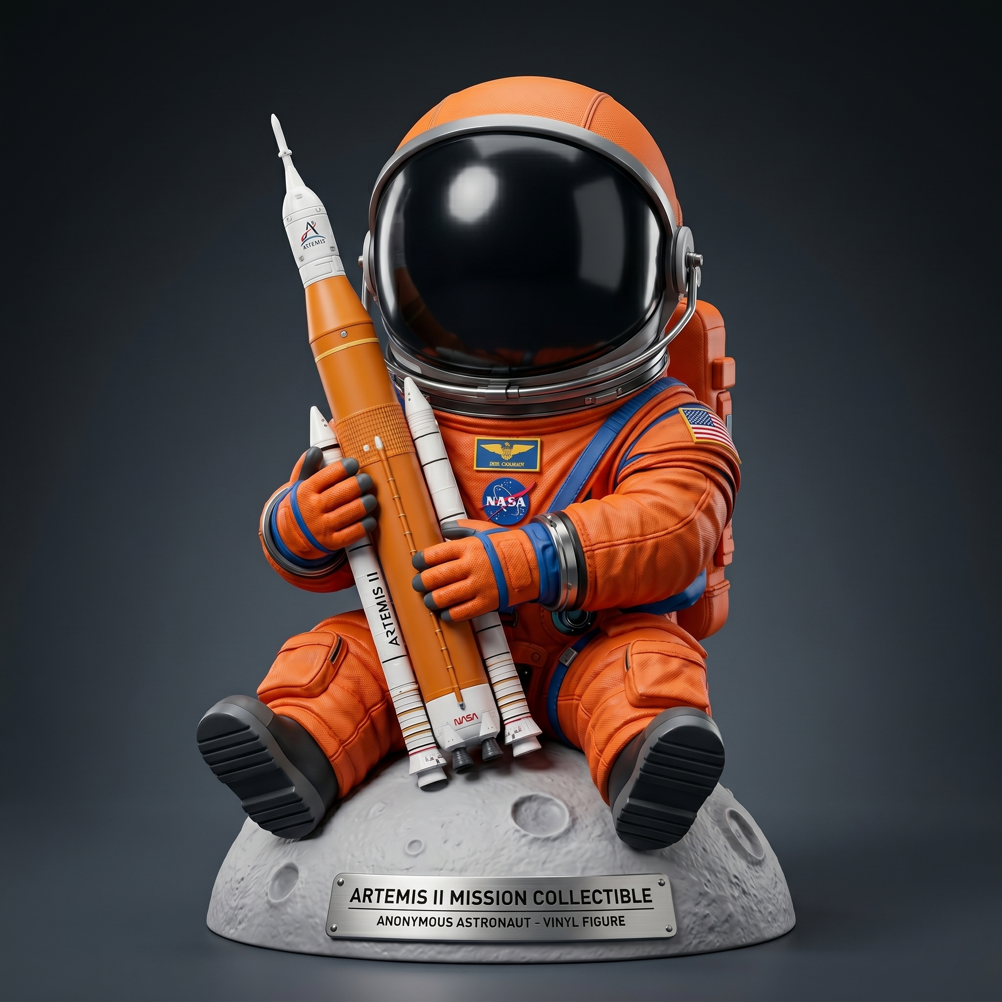 🚀 NASA Artemis II Astronaut Collectible Figure | Moon Mission Legacy 🌙