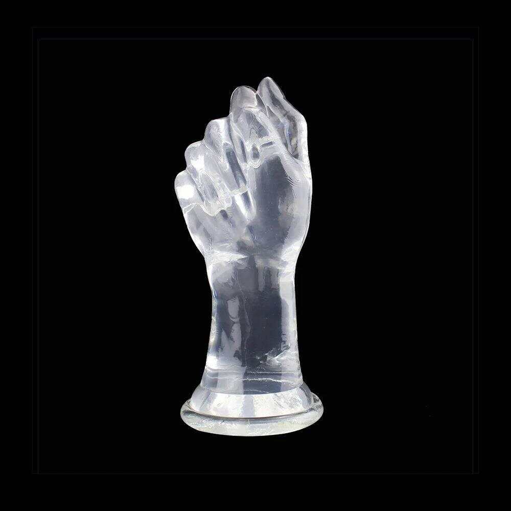 40cm Huge Blue Realistic Dildo – Fist-Style Vaginal and Anal Expander
