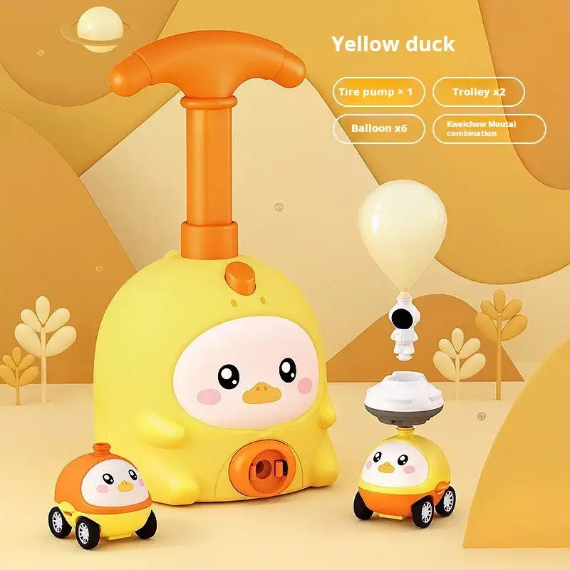 Children's Balloon car,early education and intelligence,Animal aerodynamic balloon car, pressing car interactive toy,flying balloon toy Boost imagination, sharpen focus, & build hands-on skills And it also helps to exercise the child's body.